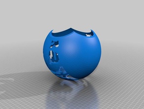 raymond2 la proyección estereográfica revisado matemáticas art personalizado 3d print model - Mito3D