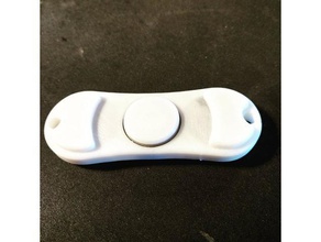 torqbar - flat no support 3d printing fidget hand spinner 3d print model - Mito3D