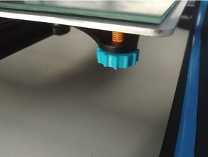 cr-10 leveling knob attachment 3d printer parts 3d print model - Mito3D