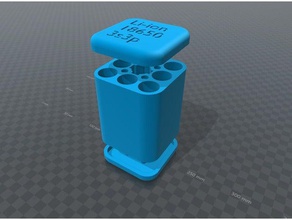 li-ion 18650 3s3p battery holder hobby 3d print model - Mito3D