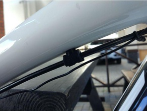 de frein vélo tube serrage du support câble sport et loisirs la pince le titulaire 3d print model - Mito3D