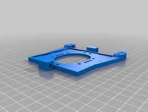 plastibot expanded x-axis 3d printer parts printing e3d v6 3d print model - Mito3D