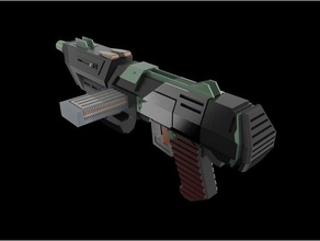 dc-17m clone blaster oggetti di scena trooper wars cosplay prop e11 la pistola starwars star rebels 3d print model - Mito3D