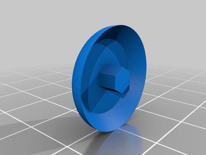 ikea hexagonal tornillo de la tapa las piezas repuesto hex ikeahack tapón rosca 3d print model - Mito3D