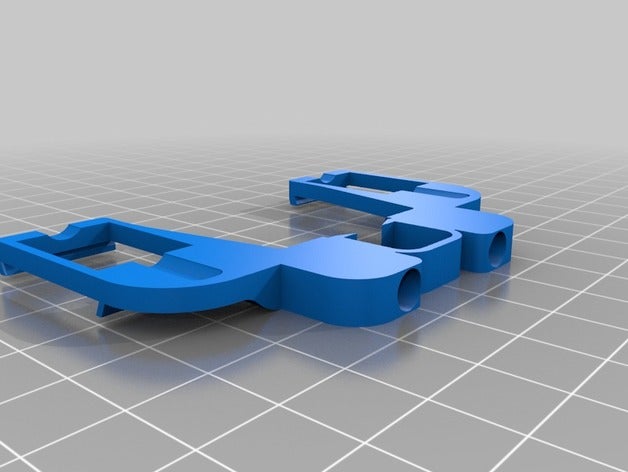 interchangeable dual blower radial fan duct tevo tarantula bltouch support 3d printer parts 3D print model - Mito3D