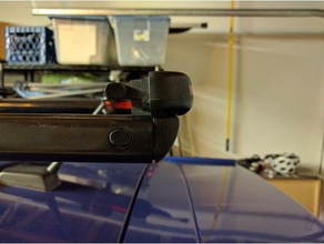 yakima high roller rear cap automotive bike mount car roof rack 3d print model - Mito3D
