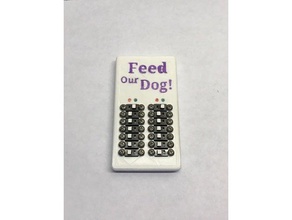 die Ernährung unserer Hunde - freundliches-Fütterung Erinnerung Haustiere 3d print model - Mito3D