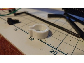 t-Nut Schlauch clip misumi 2020 3d-Drucker Teile 3d print model - Mito3D