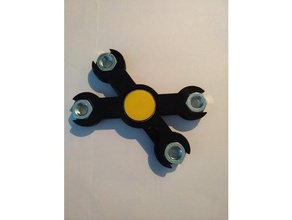fidget giratório mecânica cruzou chaves brinquedos & games 3d print model - Mito3D