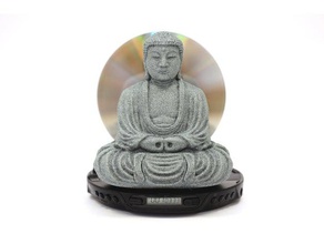 cd preghiera audio il buddha musica giocatore 3d print model - Mito3D
