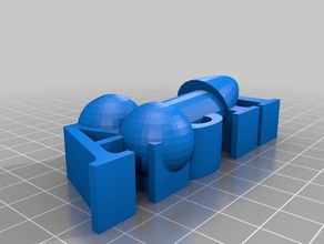 ash macho gental anillo de claves La impresión en 3d dick 3d print model - Mito3D