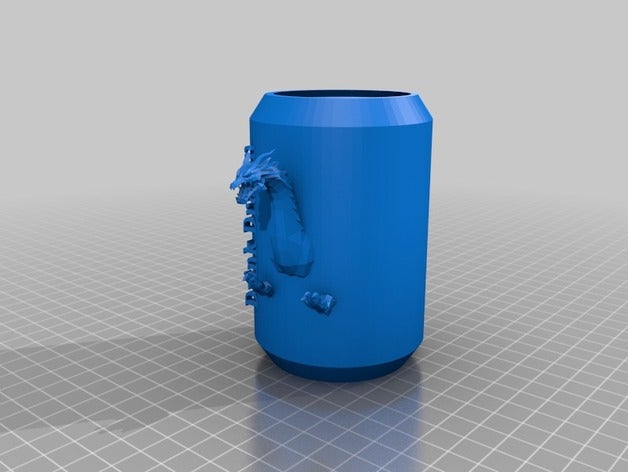lata do agregado familiar 3D print model - Mito3D