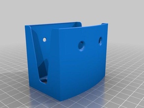mouse holder computer wall mount 3d print model - Mito3D