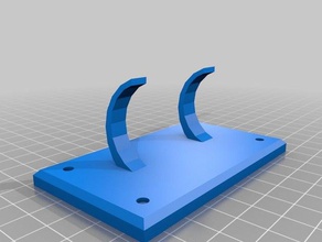 skate board holder 3d printing skateforce 3d print model - Mito3D
