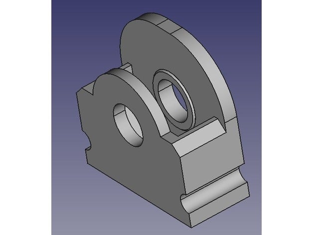 filament rolle a8 Lager halter 3d Drucker Zubehör 3D print model - Mito3D
