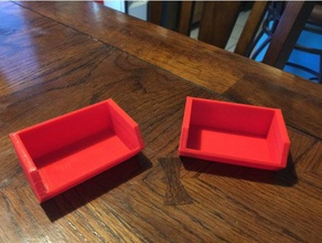 non stackable storage box remix tool holders & boxes 3d print model - Mito3D
