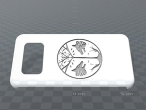 samsung galaxy s6 edge case destiny wolf 3d printing game smartphone 3d print model - Mito3D