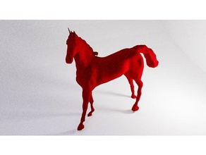 herrliche Einhorn Skulpturen Tier schön Pferd 3d print model - Mito3D