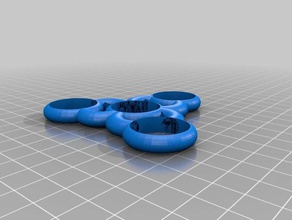 3 yönlü spinner mekanik oyuncaklar fidget fidgetspinner spinners oyuncak 3d print model - Mito3D