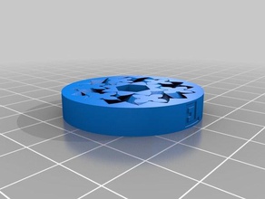 gear bearing 35x6 8mm hex - cup tree base parts customized 3d print model - Mito3D
