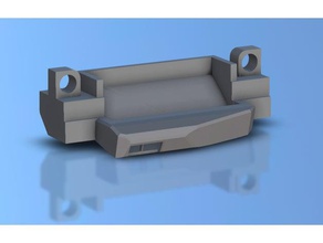 cr-10 gerichtet airstream-fan duct 3d-Drucker Teile creality 3d print model - Mito3D