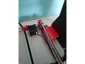 prusa i3 z stabilizer 3d printer parts frame mk2 rework steel z-axis 3d print model - Mito3D