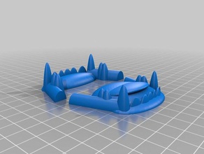 animal mouth costume teeth 3d print model - Mito3D