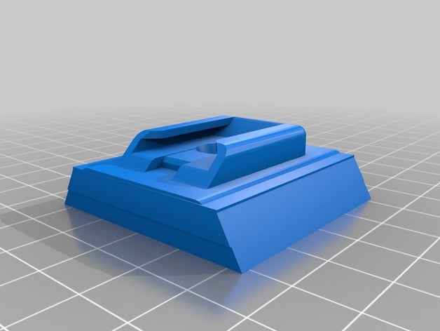 sapata flash de montagem câmera 3D print model - Mito3D