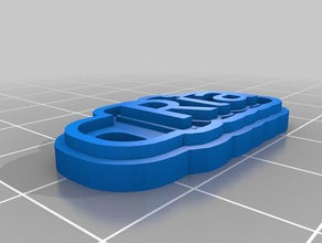 ria llavero llaveros personalizado 3d print model - Mito3D