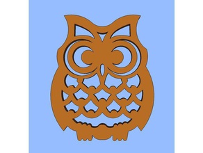 búho 4 a los animales de aves owl wslab 3d print model - Mito3D