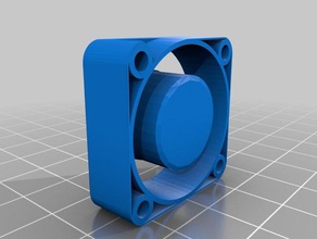 30mm fan maketi 3d yazıcı parçaları 3d print model - Mito3D