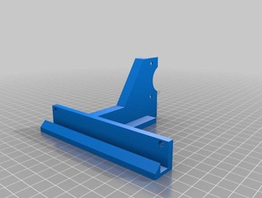 anet a6 y axis rear brace 3d printer parts 3d print model - Mito3D