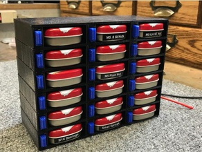 altoids kleine Selektor rack - Organisation container Veranstalter 3d print model - Mito3D