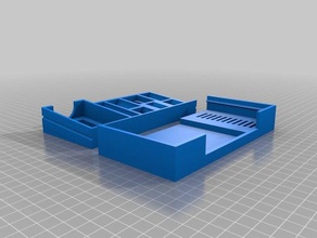xwing token caddy games organizer miniatures 3d print model - Mito3D