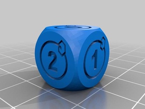 psi die android netrunner jeux 3d print model - Mito3D