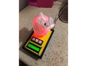 haley kalp biyoloji düğmeleri Kardiyoloji lcd ışık neopixel paralaks teensy oyuncak 3d print model - Mito3D