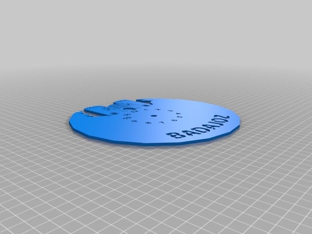 reloj puerta palmas badajoz decor 3D print model - Mito3D