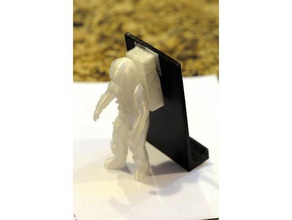 apollo astronaut cell phone holder office cellphone stand 3d print model - Mito3D