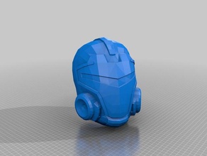 mass effect blood dragon helmet & chest armour 3d printing 3d print model - Mito3D