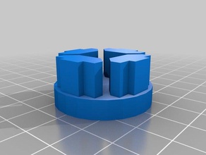 hypercube évolution acousti pied 3030 extrusion L'impression 3d 3d print model - Mito3D