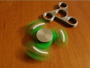 3 arm zappeln spinner Spielzeug & Spiele fidget Spinner 3d print model - Mito3D