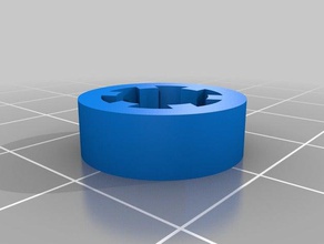 mi personalizados lm8uu paramétrico lineal casquillo de cojinete Impresora 3d las piezas personalizado rodamiento 3d print model - Mito3D