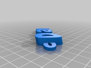 sueño llaveros personalizado 3d print model - Mito3D