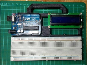 arduino uno test-Plattform - Elektronik 3d print model - Mito3D
