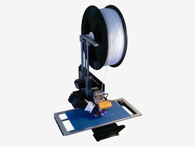 printrbot 2kg spool adapter 3d printer accessories part simple 3D print model - Mito3D