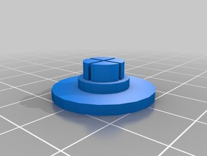 fidget spinner chapeau de palier jeux et jouets 608 roulement cap casquettes 3d print model - Mito3D