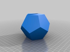 timeular dodecahedron 2d sanat 3d print model - Mito3D