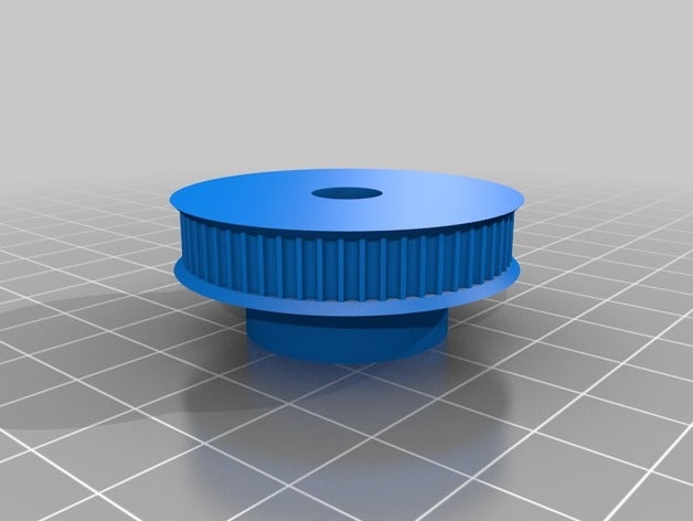 60t-tl6-bh9-bd24 gt2 pulley 3d printer parts customized 3D print model - Mito3D