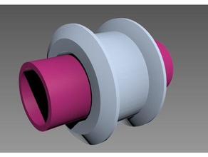 bearing roller edelkrone slider parts 3d print model - Mito3D