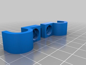 my customized cable fastener2 replacement parts 3d print model - Mito3D
